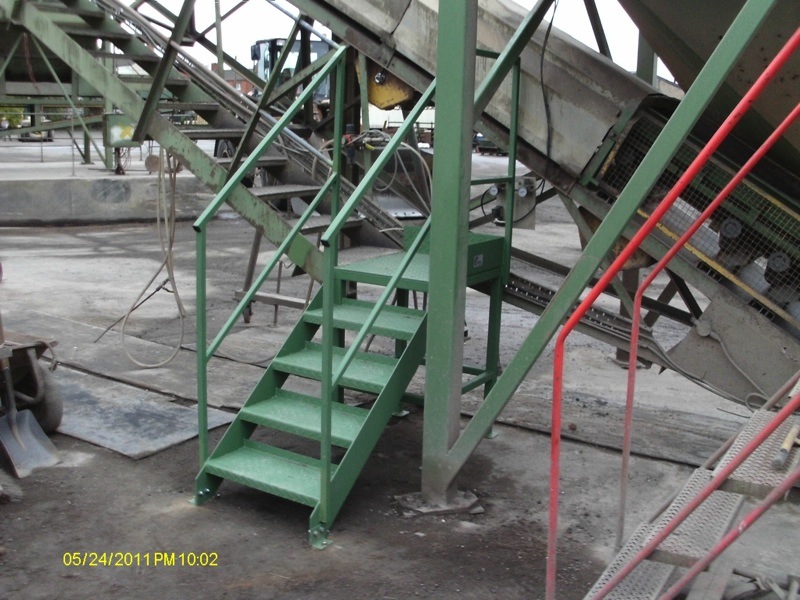 Steel Fabricated Steps Yates Engineering Nottingham