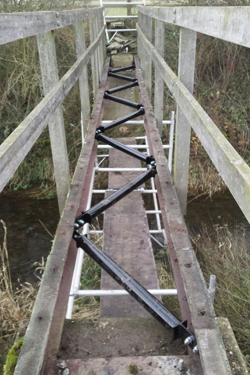 steel fabrication for bridge repair