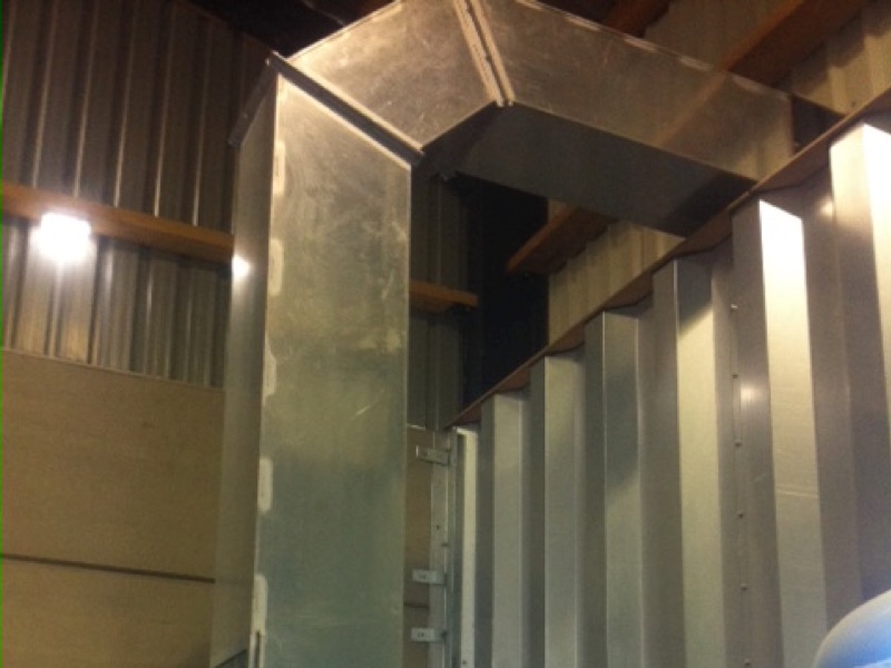 galvanised steel ducting